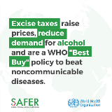 Increasing excise taxes on alcohol reduces harm
