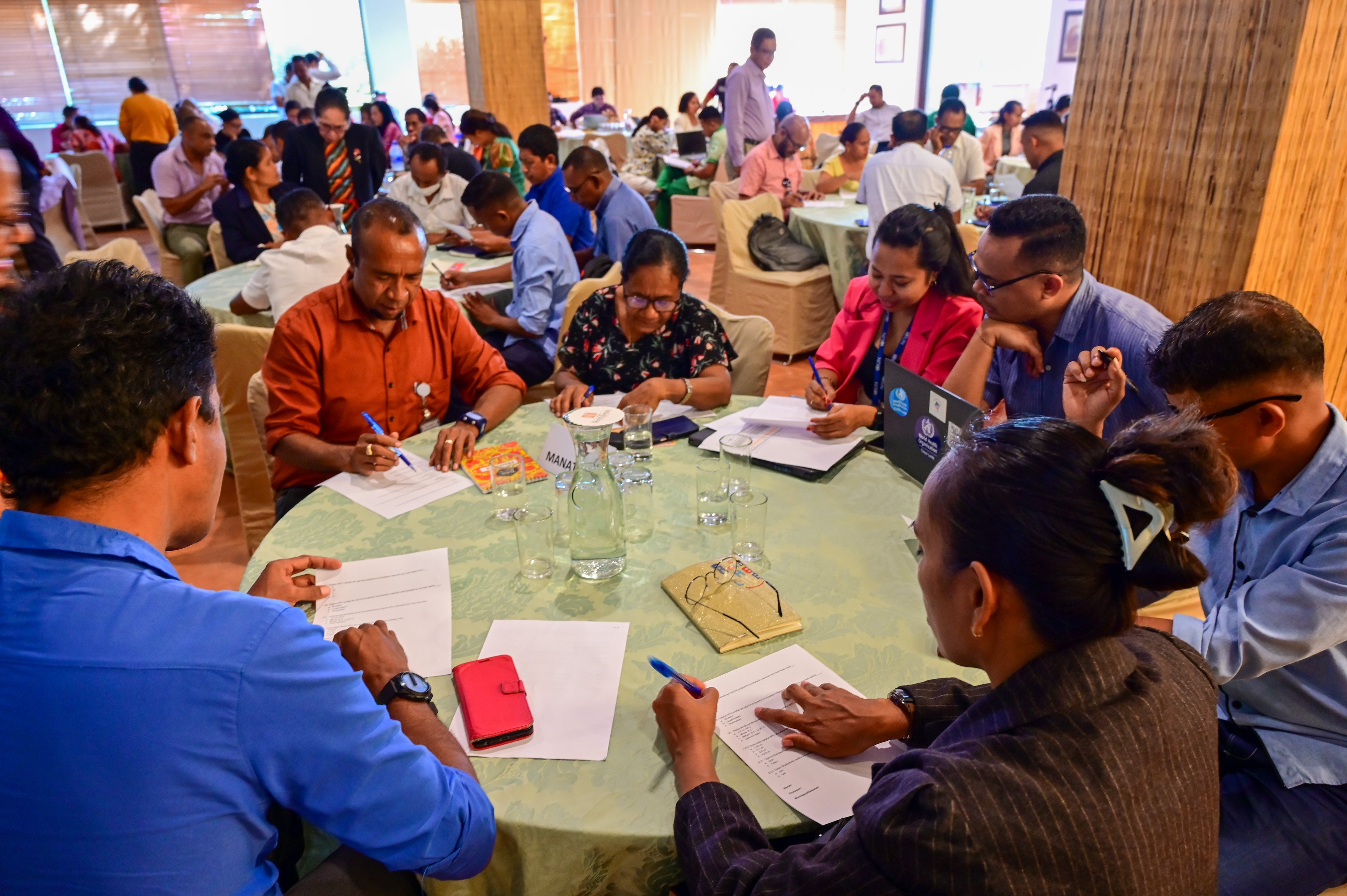 WHO trained nearly 1,700 health workers across all levels to ensure the vaccine rollout was as seamless as possible