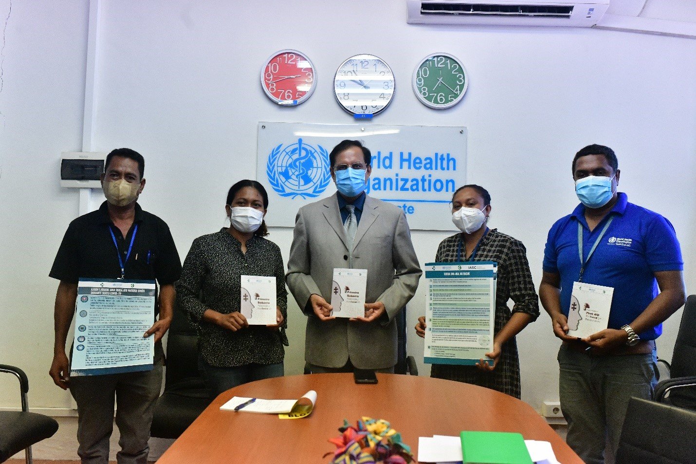 IEC mental health material handover